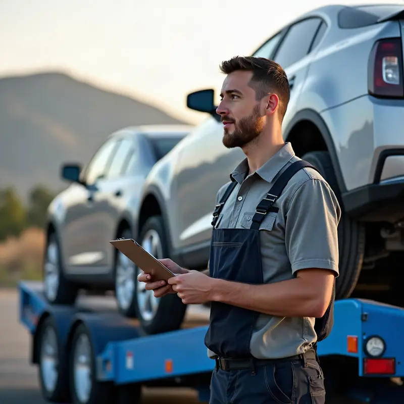 Beacon Auto Transport team at work